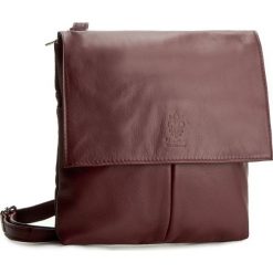 Torebka CREOLE - RBI384 Bordo. Czerwone listonoszki damskie marki Creole, na imprezę, ze skóry. W wyprzedaży za 169,00 zł.