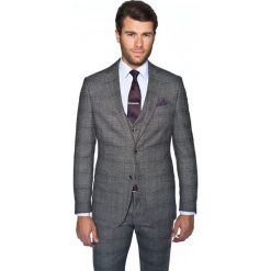 Marynarka potto grafit slim fit. Szare marynarki męskie Recman, m, bez wzorów, z tkaniny, eleganckie. Za 569,00 zł.