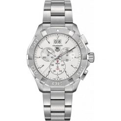 ZEGAREK TAG HEUER AQUARACER CAY1111.BA0927. Szare zegarki męskie TAG HEUER, ze stali. Za 8990,00 zł.