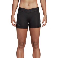 Adidas Alphaskin Sport W 3-Stripes Short DQ3553 spodenki damskie czarne XXS. Czarne spodenki sportowe damskie Adidas, s, bez wzorów, z elastanu, sportowe, krótkie, na fitness i siłownię, climacool (adidas). W wyprzedaży za 149,99 zł.