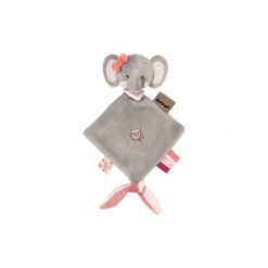 Nattou Adele & Valentine - Mini-Szmacianka Przytulanka Słonik - szary. Szare przytulanki i maskotki marki Nattou, z poliesteru. Za 49,00 zł.