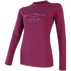 Sensor koszulka damska Merino Df Label z długim rękawem lila S. Koszulki damskie termoaktywne Sensor, s, bez wzorów, z poliesteru, bez kołnierzyka, z długim rękawem, długie, bez kaptura, outdoorowe. Za 259,00 zł.