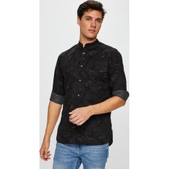 Jack & Jones - Koszula. Szare koszule męskie Jack & Jones, s, bez wzorów, z bawełny, casualowe, z okrągłym kołnierzem, z długim rękawem. W wyprzedaży za 99,90 zł.