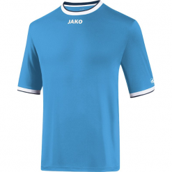 Koszulki sportowe męskie: Jako United krótki rękaw Koszulka – mężczyźni – skyblue / biały / navy_s
