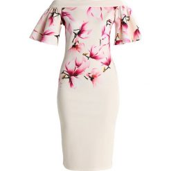 Sukienki: True Violet ABBASANTA MIDI DRESS FRILL SLEEVE DRESS Sukienka koktajlowa nude/pink