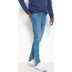 Jeansy skinny extra stretch. Niebieskie jeansy męskie skinny marki La Redoute Collections. Za 176,36 zł.