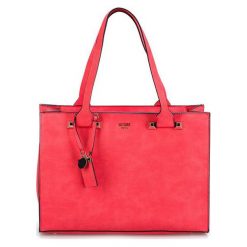 Guess Torebka Damska Guess Talan Pebbled Faux- Leather Tote. Czerwone torebki klasyczne damskie marki Guess, z aplikacjami. W wyprzedaży za 595,00 zł.