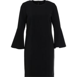 Polo Ralph Lauren TEXTURED CADY Sukienka letnia black. Czarne sukienki damskie Polo Ralph Lauren, na lato, bez wzorów, z elastanu, polo, bez rękawów. W wyprzedaży za 503,60 zł.