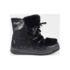 Primigi Buty Zimowe Dziewczęce 36 Czarne. Czarne buty dziewczęce zimowe Primigi, na zamek. W wyprzedaży za 299,00 zł.