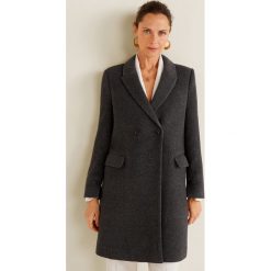 Mango - Płaszcz Dali. Czarne płaszcze damskie pastelowe Mango, l. Za 299,90 zł.