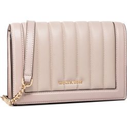 Torebka MICHAEL MICHAEL KORS - Jet Set 32H9GJ6C7T Soft Pink. Różowe listonoszki damskie MICHAEL Michael Kors, bez wzorów, ze skóry, klasyczne, bez dodatków. Za 1049,00 zł.