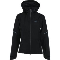 Jack Wolfskin PIONEER TRAIL Kurtka przeciwdeszczowa black. Czarne kurtki sportowe damskie Jack Wolfskin, xl, z materiału. W wyprzedaży za 524,50 zł.