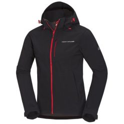 Northfinder Męska Kurtka Marquis Czarny/Czerwony L. Czarne kurtki sportowe męskie Northfinder, m, z softshellu. Za 329,00 zł.