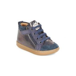 Buty Dziecko Shoo Pom BOUBA BI ZIP. Niebieskie trampki dziewczęce Shoo Pom, bez wzorów, bez zapięcia. Za 255,20 zł.