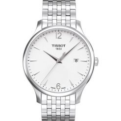 RABAT ZEGAREK TISSOT T-CLASSIC T063.610.11.037.00. Szare zegarki męskie TISSOT, ze stali. W wyprzedaży za 1139,60 zł.