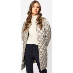 Kurtka puchowa Weekend Max Mara Pirania 54910207. Brązowe kurtki damskie Weekend Max Mara, bez wzorów, z poliesteru, bez kaptura. W wyprzedaży za 1479,00 zł.