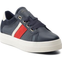 Sneakersy GANT - Aurora 19531858 Marine G69. Niebieskie półbuty damskie GANT, na co dzień, bez wzorów, ze skóry, marine, bez obcasa, na płaskiej podeszwie, bez zapięcia. Za 479,00 zł.