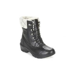 Śniegowce Sorel WHISTLER MID. Czarne śniegowce damskie Sorel, bez zapięcia. W wyprzedaży za 799,99 zł.