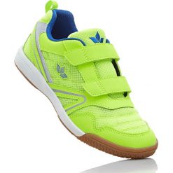 Buty sportowe chłopięce: Buty sportowe Brütting bonprix zielona limonka – niebieski
