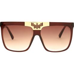 Brązowe Okulary Boulders. Pomarańczowe okulary przeciwsłoneczne damskie other. Za 44,99 zł.