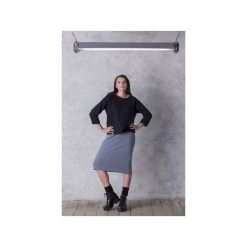 Spódnica VOICE. Szare spódniczki damskie marki Nimt, s, bez wzorów, z bawełny, maxi. Za 105,00 zł.