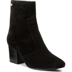 Botki PEPE JEANS - Marlow Icon PLS50295 Black 999. Czarne botki damskie na obcasie Pepe Jeans, z jeansu. W wyprzedaży za 349,00 zł.