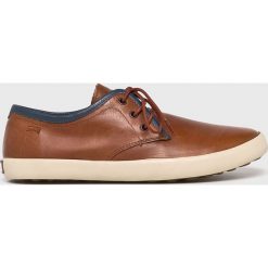 Camper - Buty. Pomarańczowe buty sportowe męskie marki Camper, ze skóry, na sznurówki. W wyprzedaży za 299,90 zł.