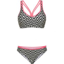 Bielizna damska: Bikini z biustonoszem opaską (2 części) bonprix kremowo-beżowy
