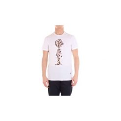 T-shirty z krótkim rękawem Patrizia Pepe 5J1565AI04. Białe t-shirty męskie Patrizia Pepe, xxl, bez wzorów, bez kołnierzyka, krótkie. Za 205,25 zł.