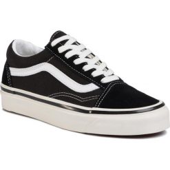 Tenisówki Vans Old Skool 36 Dx VN0A38G2PXC1. Czarne półbuty damskie Vans, bez wzorów, bez zapięcia. W wyprzedaży za 299,00 zł.