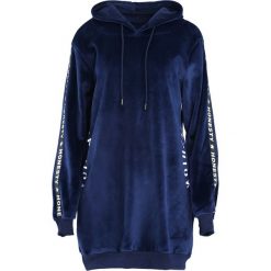 Bluzy damskie: Granatowa Bluza Honesty