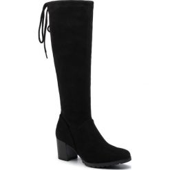 Kozaki CAPRICE - 9-25606-23 Black Stretch 044. Czarne kozaki damskie Caprice, z tworzywa sztucznego, bez obcasa, na obcasie, bez zapięcia. Za 249,00 zł.