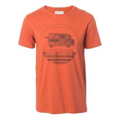 Rip Curl T-Shirt Męski Van Surf M Pomarańcz. Pomarańczowe t-shirty męskie Rip Curl, m. W wyprzedaży za 70,00 zł.