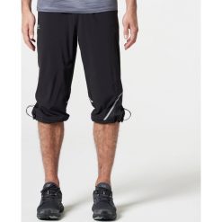 Spodenki do biegania RUN DRY+ męskie. Czarne spodenki sportowe męskie KALENJI, xl, bez wzorów, z elastanu, do biegania. Za 39,99 zł.