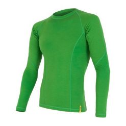 Sensor Koszulka Termoaktywna Z Długim Rękawem Merino Df M Safari Xl. Zielone koszulki sportowe męskie marki Sensor, xl, z wełny, z długim rękawem, outdoorowe. Za 215,00 zł.