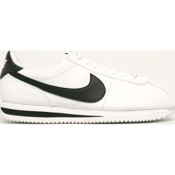 Nike - Buty skórzane Cortez Basic Leather. Czarne sneakersy męskie Nike, na sznurówki. Za 369,90 zł.