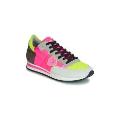 Buty Philippe Model TROPEZ MONDIAL POP. Różowe trampki i tenisówki damskie marki Philippe Model, bez wzorów, bez zapięcia. Za 1169,00 zł.
