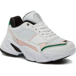 Buty PLEIN SPORT - Runner Original P19S WSC1298 STE003N White/Rose 0103. Białe buty sportowe damskie Plein Sport, bez wzorów, ze skóry ekologicznej, sportowe. W wyprzedaży za 569,00 zł.