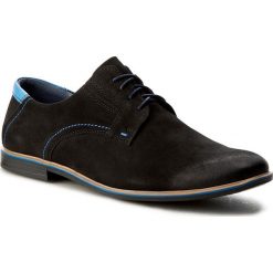 Półbuty SERGIO BARDI - Bassiano FS127238717PL 440. Czarne półbuty męskie Sergio Bardi, na co dzień, bez wzorów, ze skóry, bez zapięcia. W wyprzedaży za 179,00 zł.