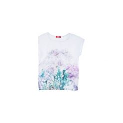 Bluzka dziewczęca we wzory. Szare t-shirty dziewczęce TXM. Za 14,99 zł.
