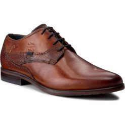 Półbuty BUGATTI - 311-16304-2500-6300 Cognac. Brązowe buty wizytowe męskie marki Bugatti, ze skóry. W wyprzedaży za 289,00 zł.