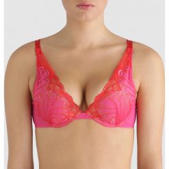 Biustonosze bardotka: Biustonosz push-up Glamour Raffiné