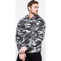 Review - Bluza. Pomarańczowe bluzy męskie Review, m, bez wzorów, z bawełny, z kapturem, bez rękawów, z kapturem. W wyprzedaży za 69,90 zł.