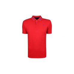 Koszulki polo z krótkim rękawem Trussardi 32T00137 / Polo 2 Bottoni. Czerwone koszulki męskie Trussardi, xl, bez wzorów, polo, z krótkim rękawem, krótkie. Za 199,00 zł.