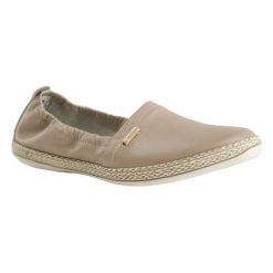 Espadryle męskie: Skórzane espadryle w kolorze jasnobrązowym