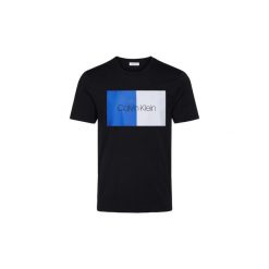 T-shirty z krótkim rękawem Calvin Klein Jeans K10K103497 TWO COLOR. Czarne t-shirty męskie Calvin Klein Jeans, s, bez wzorów, z jeansu, bez kołnierzyka, krótkie. Za 184,00 zł.