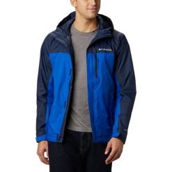 Kurtka z membraną Columbia Pouring Adventure II 1760061437 - niebieski. Niebieskie kurtki męskie Columbia, xxl, bez wzorów, bez kaptura. Za 290,39 zł.
