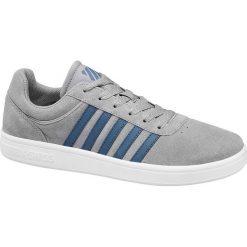 Sneakersy męskie k-swiss popielate. Szare sneakersy męskie K-SWISS, na sznurówki. Za 239,90 zł.
