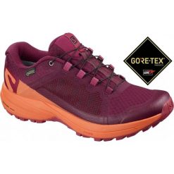 Salomon Damskie buty do biegania Xa Elevate Gtx W Beet Red/Nasturtium/Virtual Pink 40.7. Różowe buty sportowe damskie Salomon, bez wzorów, z gore-texu, do biegania, gore-tex. W wyprzedaży za 465,00 zł.