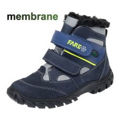 Fare buty zimowe chłopięce 2644202 31 niebieskie. Niebieskie buty chłopięce zimowe Fare, ze skóry, za kostkę, bez zapięcia. Za 283,00 zł.